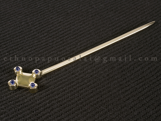 Smeigtukas su stiklo akutėmis iš Laivių, VIII – IXa. 1